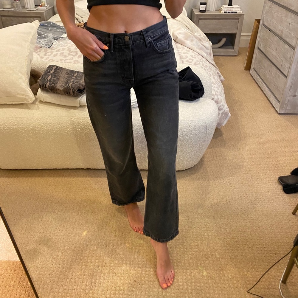 GRLFRND Linda Jeans in Black